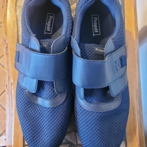 Propet Stability X-trap Blue Walking Adjustable Closure Athletic Sz 16XX Sneaker - Picture 3 of 9